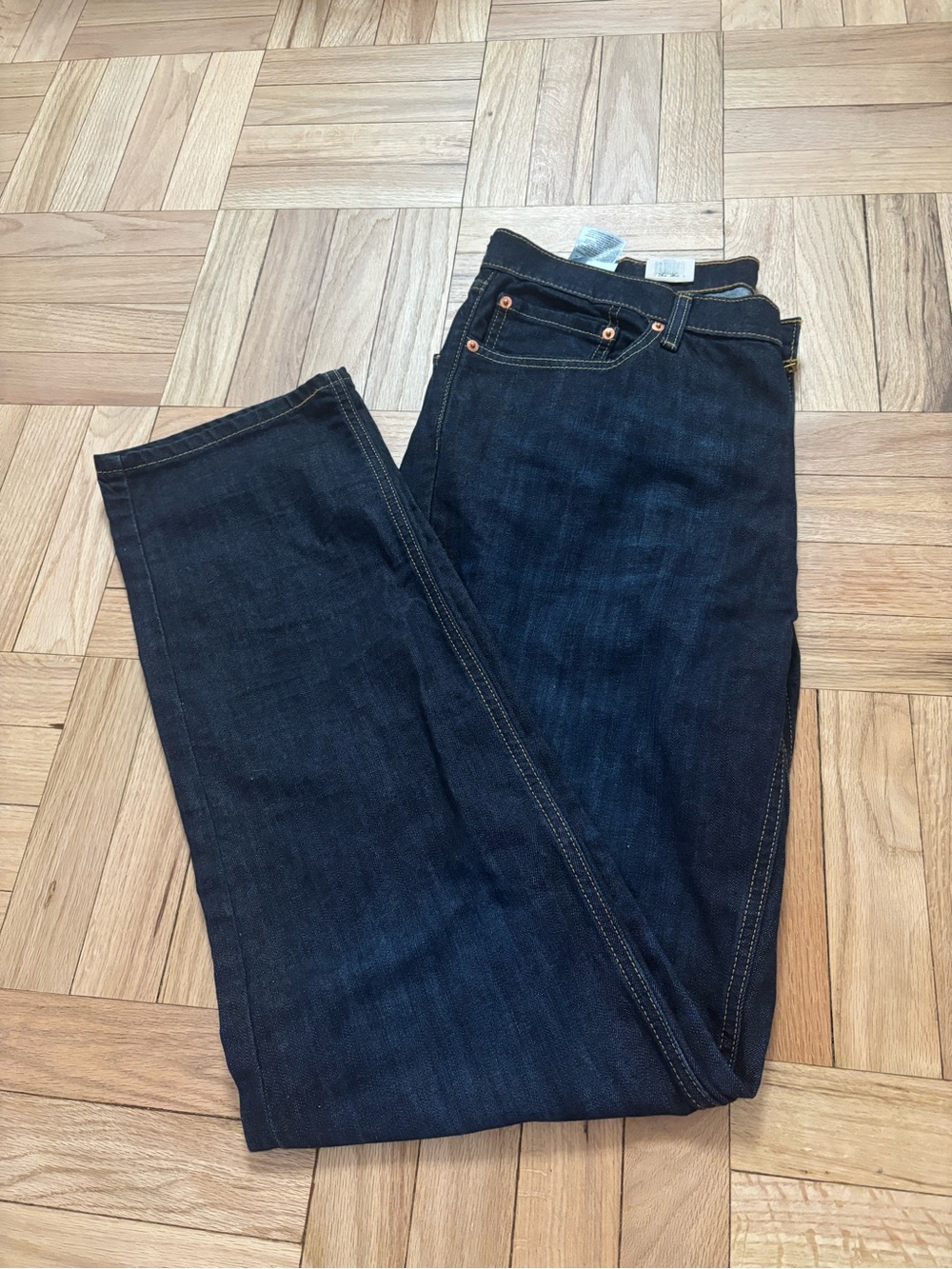 Levis Jeans 38 x 36 Blue Jeans 541 Athletic Fit Jeans Taper Leg Denim Jeans